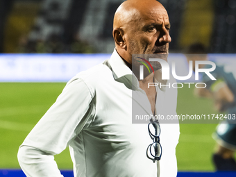 Vincenzo Maiuri is the head coach of Cavese during the Serie C match between Cavese and Foggia at Stadio Simonetta Lamberti in Cava de'Tirre...