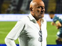 Vincenzo Maiuri is the head coach of Cavese during the Serie C match between Cavese and Foggia at Stadio Simonetta Lamberti in Cava de'Tirre...