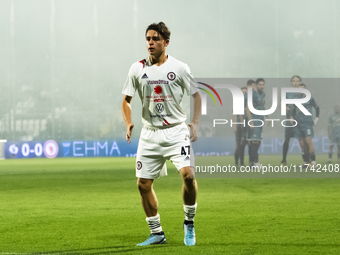 Orazio Pazienza of Foggia participates in the Serie C match between Cavese and Foggia at Stadio Simonetta Lamberti in Cava de'Tirreni, Italy...