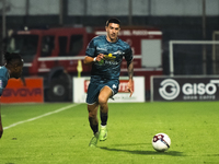 Benedetto Barba of Cavese plays during the Serie C match between Cavese and Foggia at Stadio Simonetta Lamberti in Cava de'Tirreni, Italy, o...