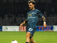 Ciro Loreto of Cavese participates in the Serie C match between Cavese and Foggia at Stadio Simonetta Lamberti in Cava de'Tirreni, Italy, on...