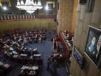 An interior view of the old Iranian Parliament building during Iran's Assembly of Experts' biannual meeting in Tehran, Iran, on November 5,...