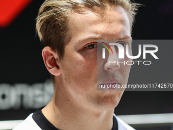 Liam Lawson of Visa Cash App RB F1 Team Reserve Driver poses for a portrait during the Formula 1 Grand Prix of Brazil at Autodromo Jose Carl...