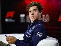 Franco Colapinto of Williams Racing poses for a portrait during the Formula 1 Grand Prix of Brazil at Autodromo Jose Carlos Pace in Sao Paul...