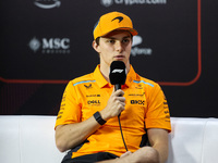 Oscar Piastri of the McLaren F1 Team MCL38 poses for a portrait during the Formula 1 Grand Prix of Brazil at Autodromo Jose Carlos Pace in S...