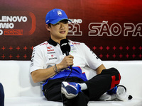 Yuki Tsunoda of Visa Cash App RB F1 Team VCARB 01 poses for a portrait during the Formula 1 Grand Prix of Brazil at Autodromo Jose Carlos Pa...