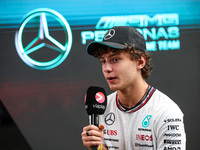 Kimi Antonelli of the Mercedes AMG F1 Team W15 poses for a portrait during the Formula 1 Grand Prix of Brazil at Autodromo Jose Carlos Pace...