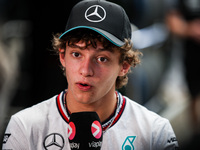 Kimi Antonelli of the Mercedes AMG F1 Team W15 poses for a portrait during the Formula 1 Grand Prix of Brazil at Autodromo Jose Carlos Pace...