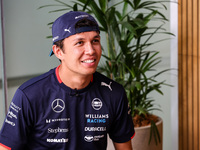 Alexander Albon of Williams Racing FW46 poses for a portrait during the Formula 1 Grand Prix of Brazil at Autodromo Jose Carlos Pace in Sao...