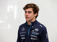 Franco Colapinto of Williams Racing poses for a portrait during the Formula 1 Grand Prix of Brazil at Autodromo Jose Carlos Pace in Sao Paul...