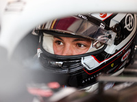 Oliver Bearman of Haas F1 Team VF-24 Ferrari poses for a portrait during the Formula 1 Grand Prix of Brazil at Autodromo Jose Carlos Pace in...