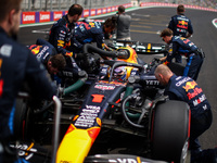 Max Verstappen of Red Bull Racing RB20 participates in the Formula 1 Grand Prix of Brazil at Autodromo Jose Carlos Pace in Sao Paulo, Brazil...