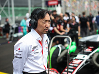 Ayao Komatsu, Team Principal of the Haas F1 team, poses for a portrait during the Formula 1 Grand Prix of Brazil at Autodromo Jose Carlos Pa...