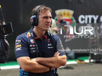 Pierre Wache, Technical Director of Red Bull Racing, poses for a portrait during the Formula 1 Grand Prix of Brazil at Autodromo Jose Carlos...