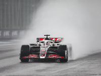 Oliver Bearman of Haas F1 Team VF-24 Ferrari competes during the Formula 1 Grand Prix of Brazil at Autodromo Jose Carlos Pace in Sao Paulo,...