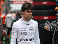 Lance Stroll of the Aston Martin F1 Team AMR24 is in a portrait during the Formula 1 Grand Prix of Brazil at Autodromo Jose Carlos Pace in S...