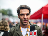 Ricardo Izecson dos Santos Leite, known as Kaka, a former football player, poses for a portrait during the Formula 1 Grand Prix of Brazil at...