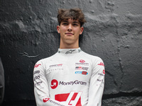 Oliver Bearman of Haas F1 Team VF-24 Ferrari poses for a portrait during the Formula 1 Grand Prix of Brazil at Autodromo Jose Carlos Pace in...