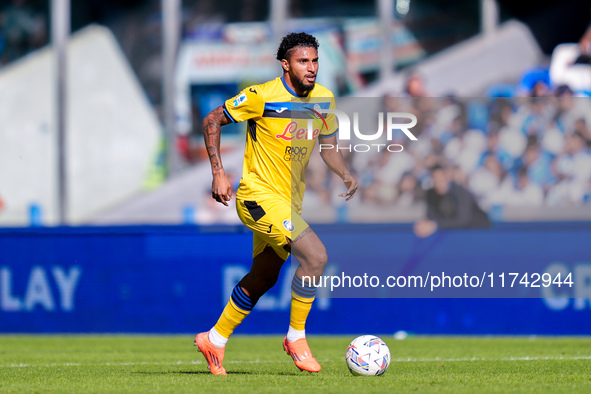 Ederson of Atalanta BC during the serie Serie A Enilive match between SSC Napoli and Atalanta BC at Stadio Diego Armando Maradona on Novembe...