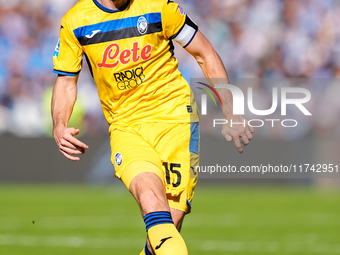 Marten de Roon of Atalanta BC during the serie Serie A Enilive match between SSC Napoli and Atalanta BC at Stadio Diego Armando Maradona on...