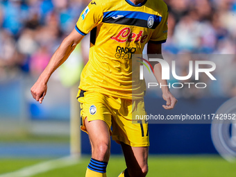 Charles De Ketelaere of Atalanta BC during the serie Serie A Enilive match between SSC Napoli and Atalanta BC at Stadio Diego Armando Marado...