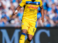 Ademola Lookman of Atalanta BC during the serie Serie A Enilive match between SSC Napoli and Atalanta BC at Stadio Diego Armando Maradona on...