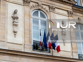 President of the Republic Emmanuel Macron receives Kassym-Jomart Tokaiev, President of the Republic of Kazakhstan, at the Elysee Palace in P...