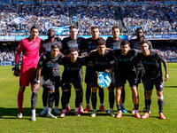 SSC Napoli line up during the serie Serie A Enilive match between SSC Napoli and Atalanta BC at Stadio Diego Armando Maradona on November 3,...