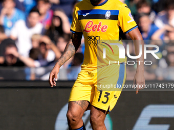 Ederson of Atalanta BC during the serie Serie A Enilive match between SSC Napoli and Atalanta BC at Stadio Diego Armando Maradona on Novembe...