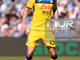 Marten de Roon of Atalanta BC during the serie Serie A Enilive match between SSC Napoli and Atalanta BC at Stadio Diego Armando Maradona on...