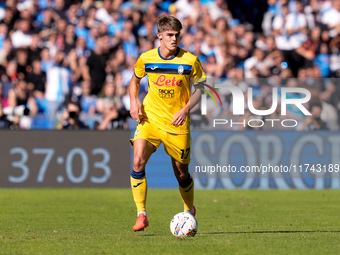 Charles De Ketelaere of Atalanta BC during the serie Serie A Enilive match between SSC Napoli and Atalanta BC at Stadio Diego Armando Marado...