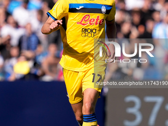 Charles De Ketelaere of Atalanta BC during the serie Serie A Enilive match between SSC Napoli and Atalanta BC at Stadio Diego Armando Marado...