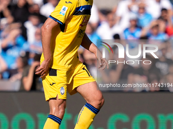 Berat Djimsiti of Atalanta BC during the serie Serie A Enilive match between SSC Napoli and Atalanta BC at Stadio Diego Armando Maradona on...