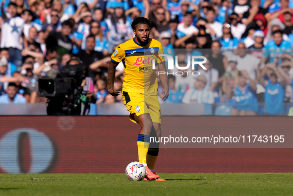 Ederson of Atalanta BC during the serie Serie A Enilive match between SSC Napoli and Atalanta BC at Stadio Diego Armando Maradona on Novembe...