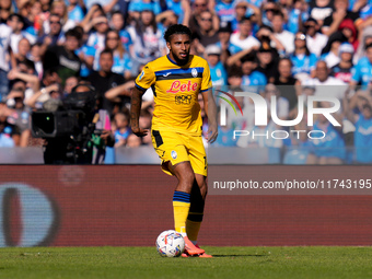 Ederson of Atalanta BC during the serie Serie A Enilive match between SSC Napoli and Atalanta BC at Stadio Diego Armando Maradona on Novembe...