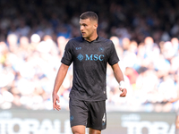 Alessandro Buongiorno of SSC Napoli during the serie Serie A Enilive match between SSC Napoli and Atalanta BC at Stadio Diego Armando Marado...