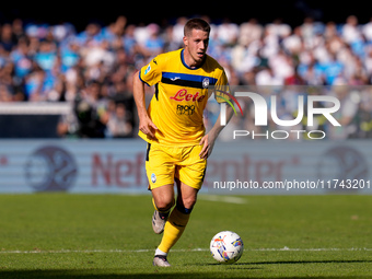 Mario Pasalic of Atalanta BC during the serie Serie A Enilive match between SSC Napoli and Atalanta BC at Stadio Diego Armando Maradona on N...