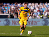 Mario Pasalic of Atalanta BC during the serie Serie A Enilive match between SSC Napoli and Atalanta BC at Stadio Diego Armando Maradona on N...