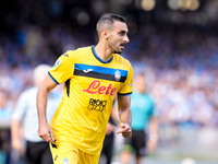 Davide Zappacosta of Atalanta BC looks on during the serie Serie A Enilive match between SSC Napoli and Atalanta BC at Stadio Diego Armando...