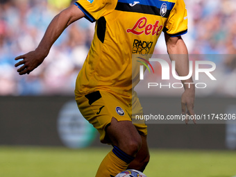 Mario Pasalic of Atalanta BC during the serie Serie A Enilive match between SSC Napoli and Atalanta BC at Stadio Diego Armando Maradona on N...