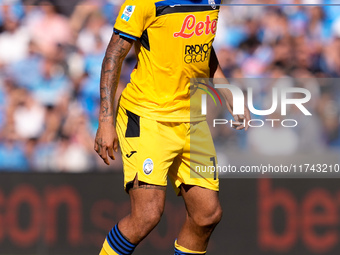 Ederson of Atalanta BC during the serie Serie A Enilive match between SSC Napoli and Atalanta BC at Stadio Diego Armando Maradona on Novembe...