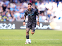 Matteo Politano of SSC Napoli during the serie Serie A Enilive match between SSC Napoli and Atalanta BC at Stadio Diego Armando Maradona on...