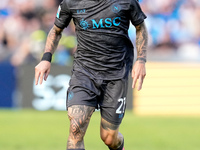 Matteo Politano of SSC Napoli during the serie Serie A Enilive match between SSC Napoli and Atalanta BC at Stadio Diego Armando Maradona on...