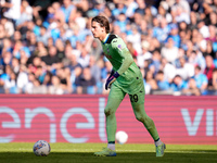 Marco Carnesecchi of Atalanta BC during the serie Serie A Enilive match between SSC Napoli and Atalanta BC at Stadio Diego Armando Maradona...