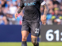 Matteo Ruggeri of Atalanta BC during the serie Serie A Enilive match between SSC Napoli and Atalanta BC at Stadio Diego Armando Maradona on...