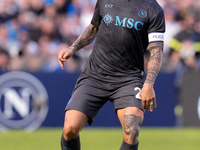 Matteo Ruggeri of Atalanta BC during the serie Serie A Enilive match between SSC Napoli and Atalanta BC at Stadio Diego Armando Maradona on...