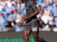 Andre-Frank Zambo Anguissa of SSC Napoli during the serie Serie A Enilive match between SSC Napoli and Atalanta BC at Stadio Diego Armando M...