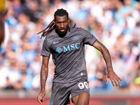 Andre-Frank Zambo Anguissa of SSC Napoli during the serie Serie A Enilive match between SSC Napoli and Atalanta BC at Stadio Diego Armando M...