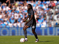 Andre-Frank Zambo Anguissa of SSC Napoli during the serie Serie A Enilive match between SSC Napoli and Atalanta BC at Stadio Diego Armando M...