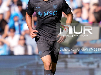 Alessandro Buongiorno of SSC Napoli during the serie Serie A Enilive match between SSC Napoli and Atalanta BC at Stadio Diego Armando Marado...